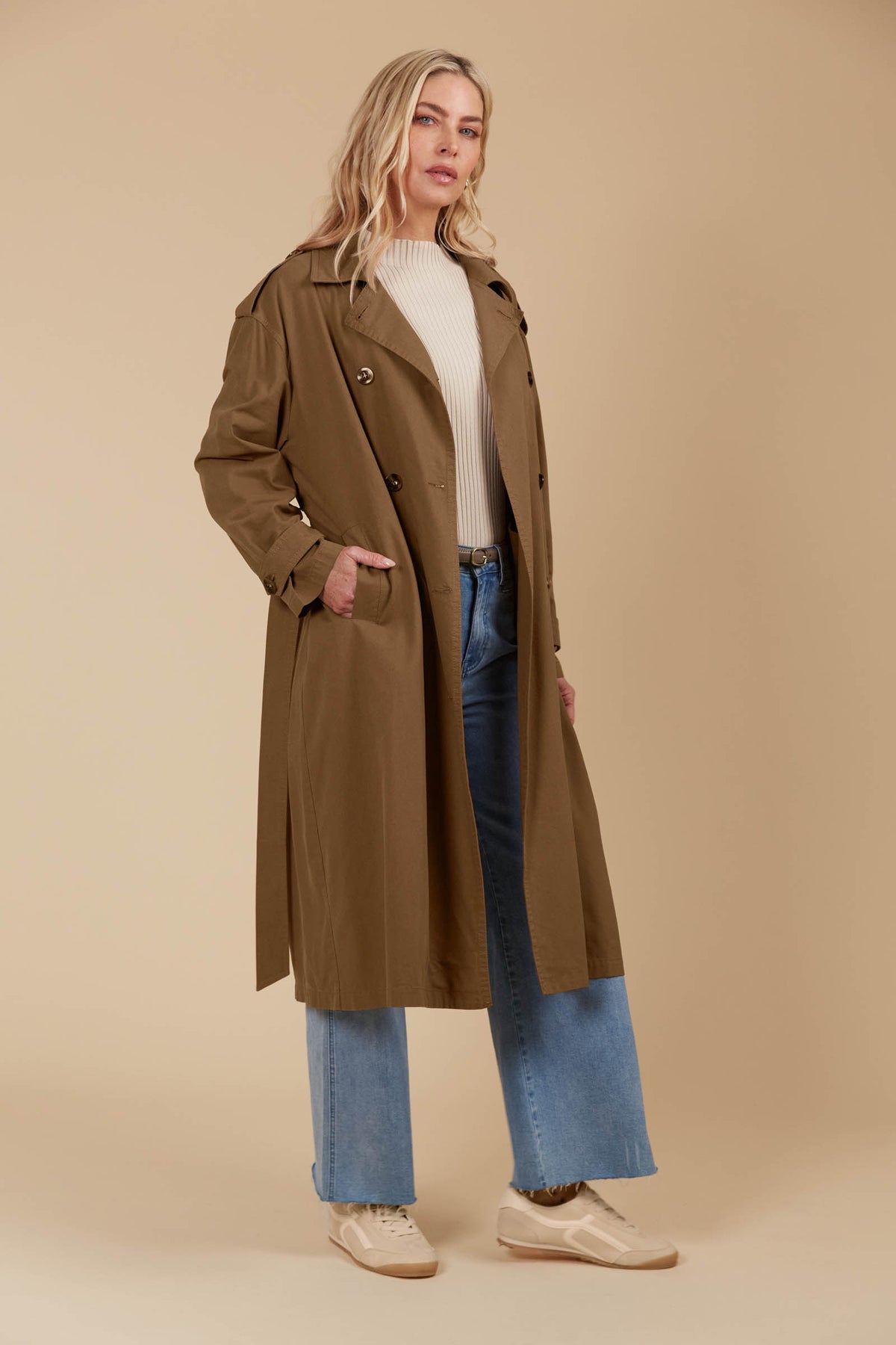 Freya Trench Coat - Isle Of Mine