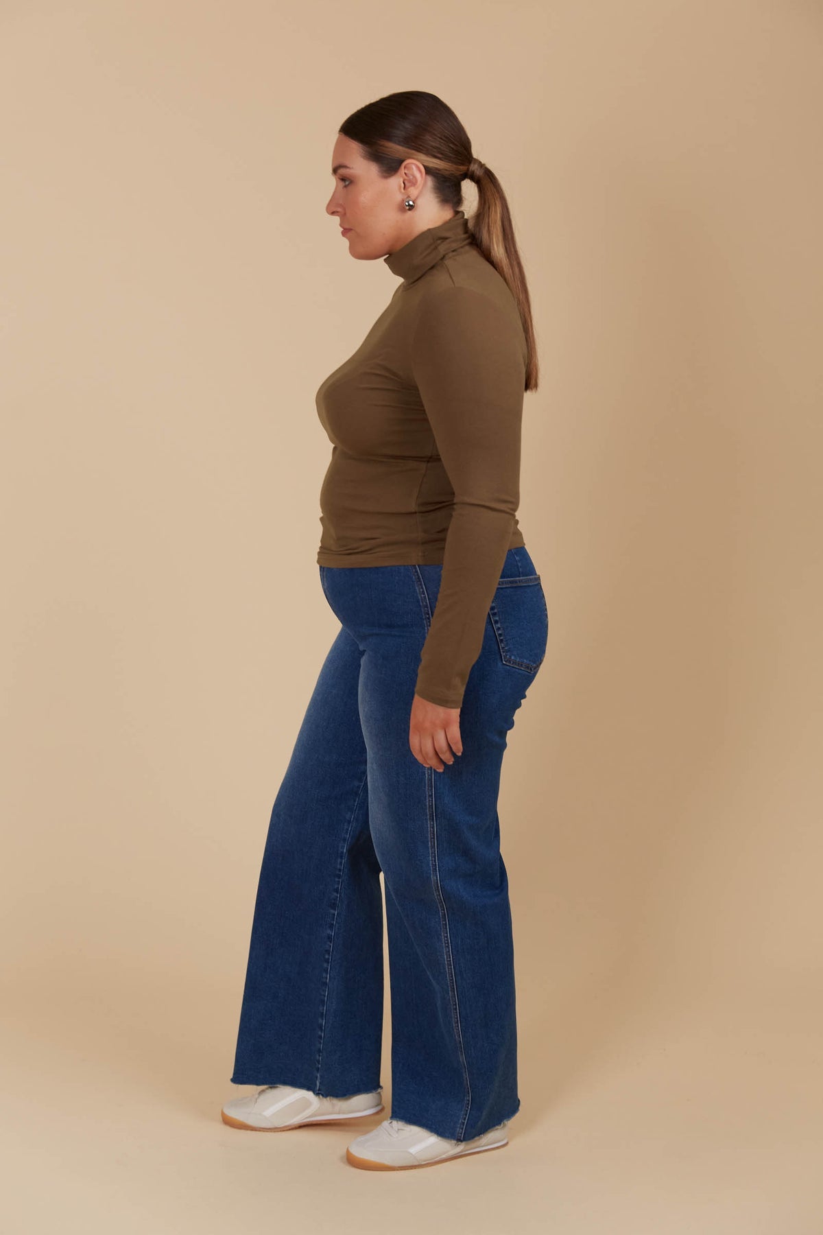 Naria Roll Neck Top - Isle Of Mine