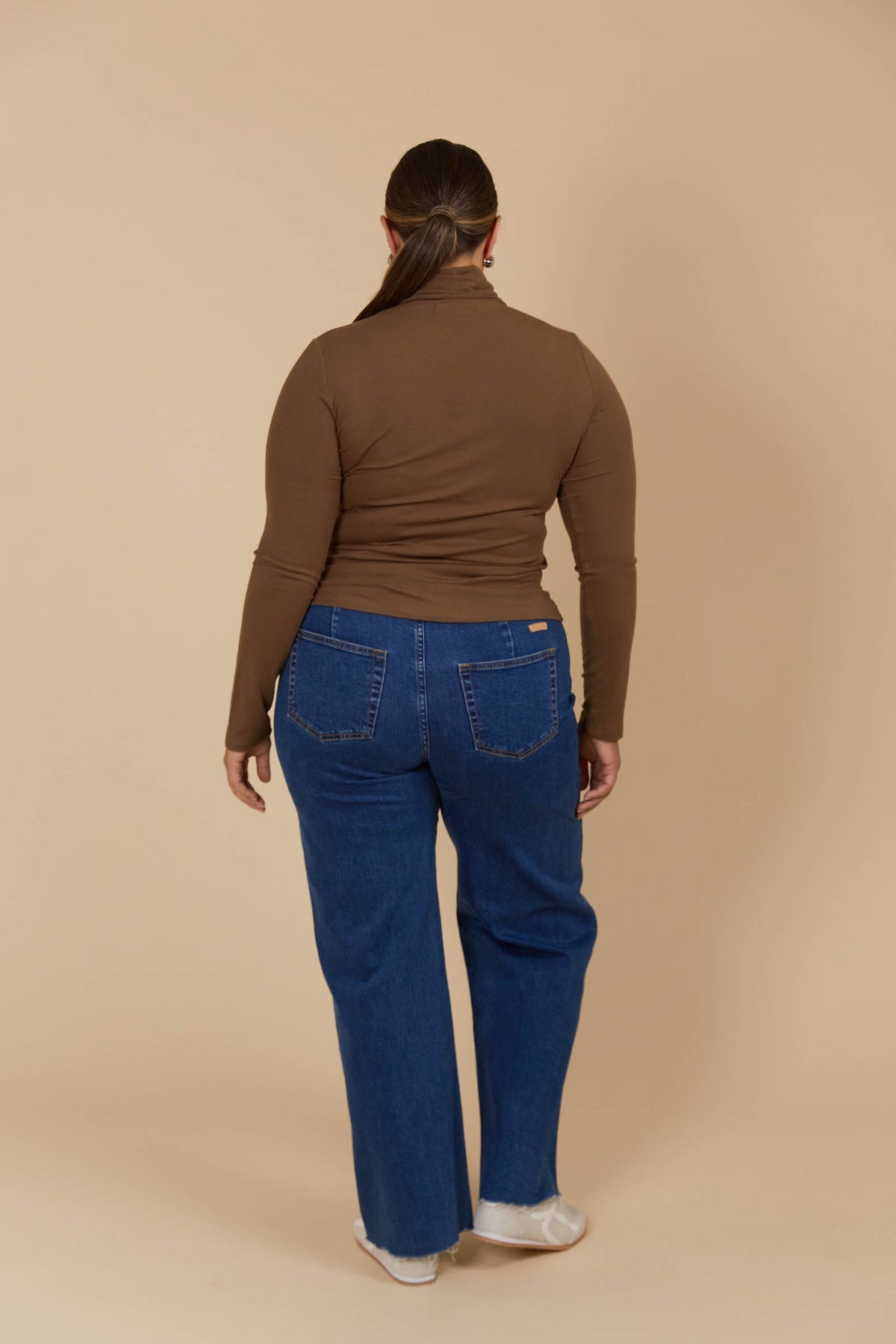 Naria Roll Neck Top - Isle Of Mine