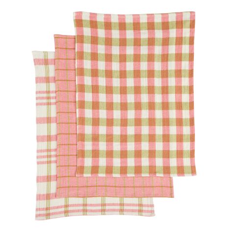 Recycled Cotton Tea Towel Set of 3