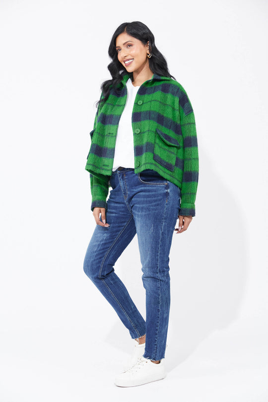 Daytona Crop Jacket - Haven