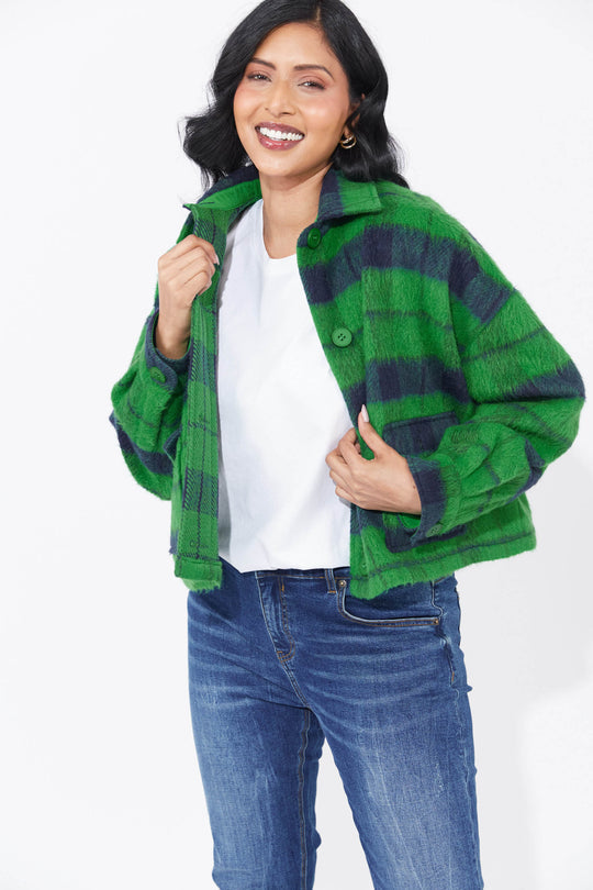 Daytona Crop Jacket - Haven
