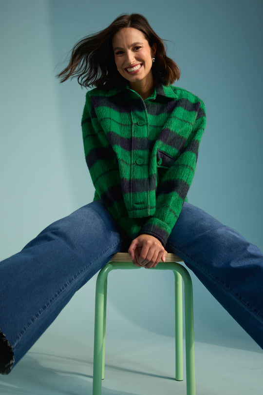 Daytona Crop Jacket - Haven