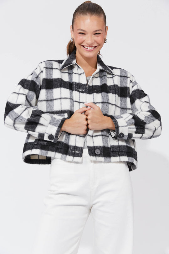 Daytona Crop Jacket - Haven