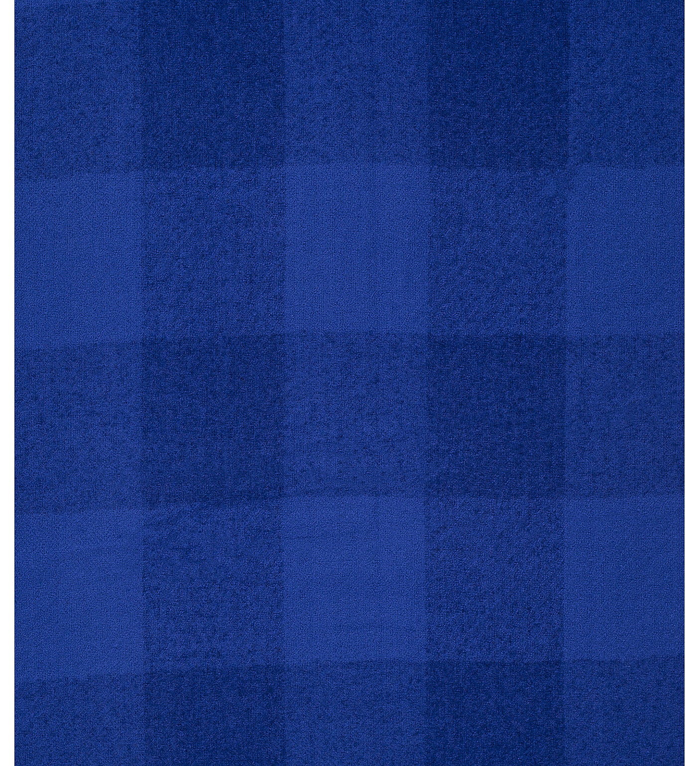 Navy Blue Large Check Scarf