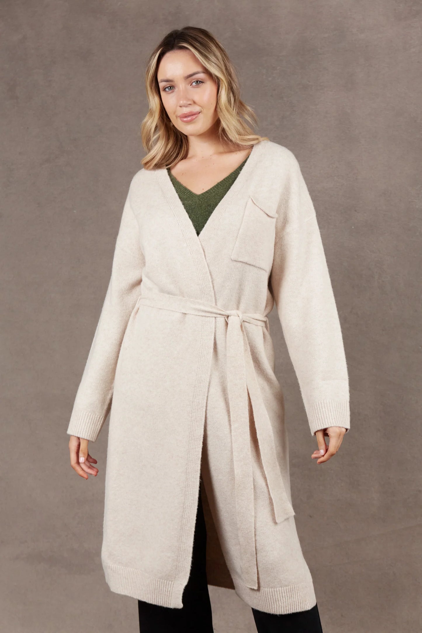 Paarl Longline Cardigan- Eb&Ive