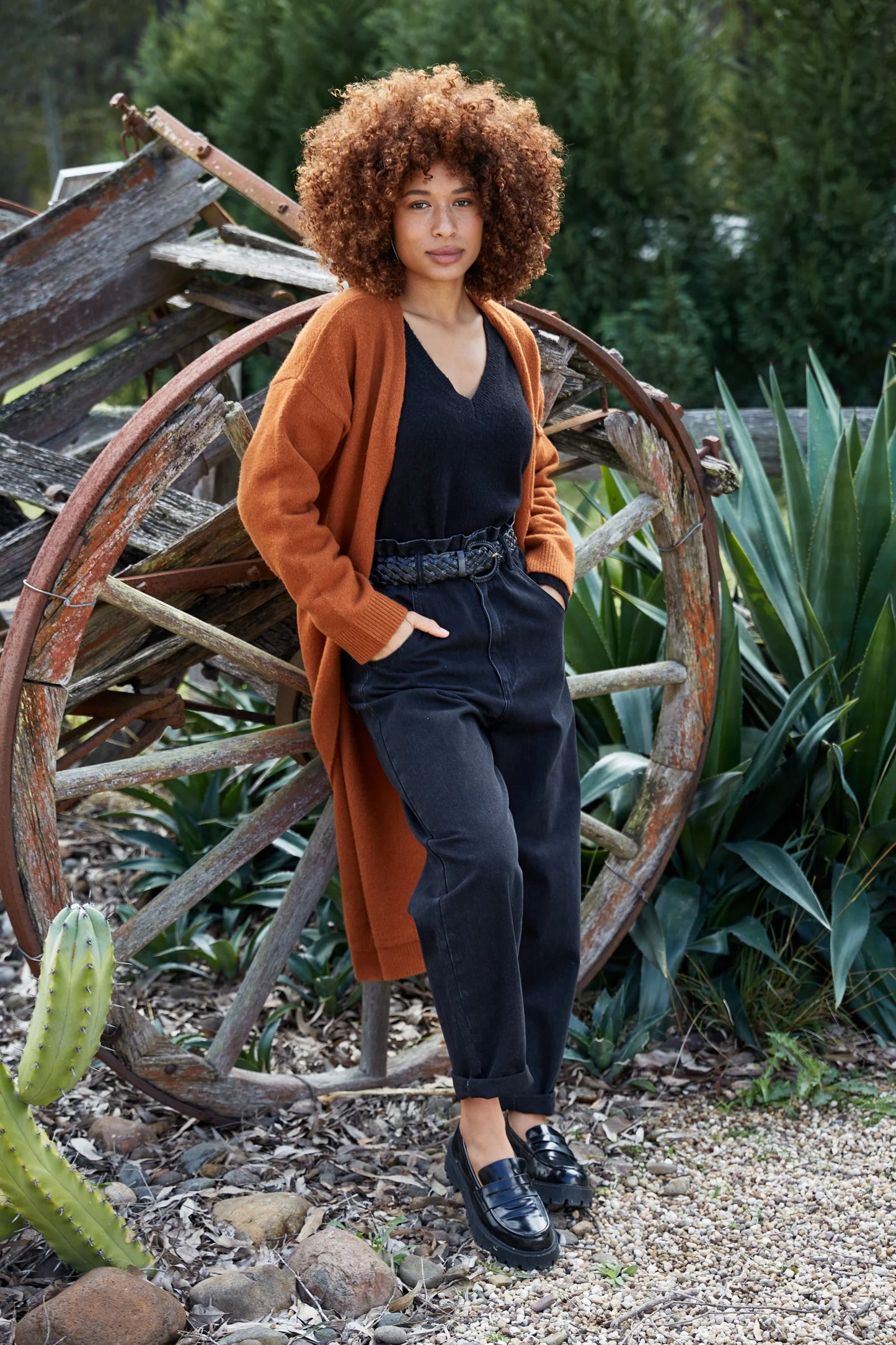 Paarl Longline Cardigan- Eb&Ive