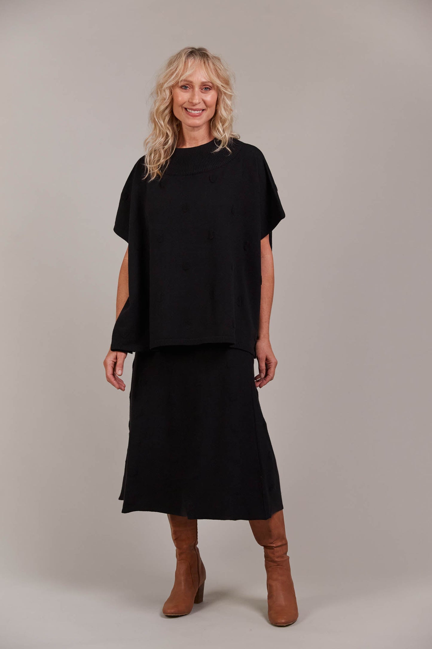 Masa Knit Poncho - eb&ive