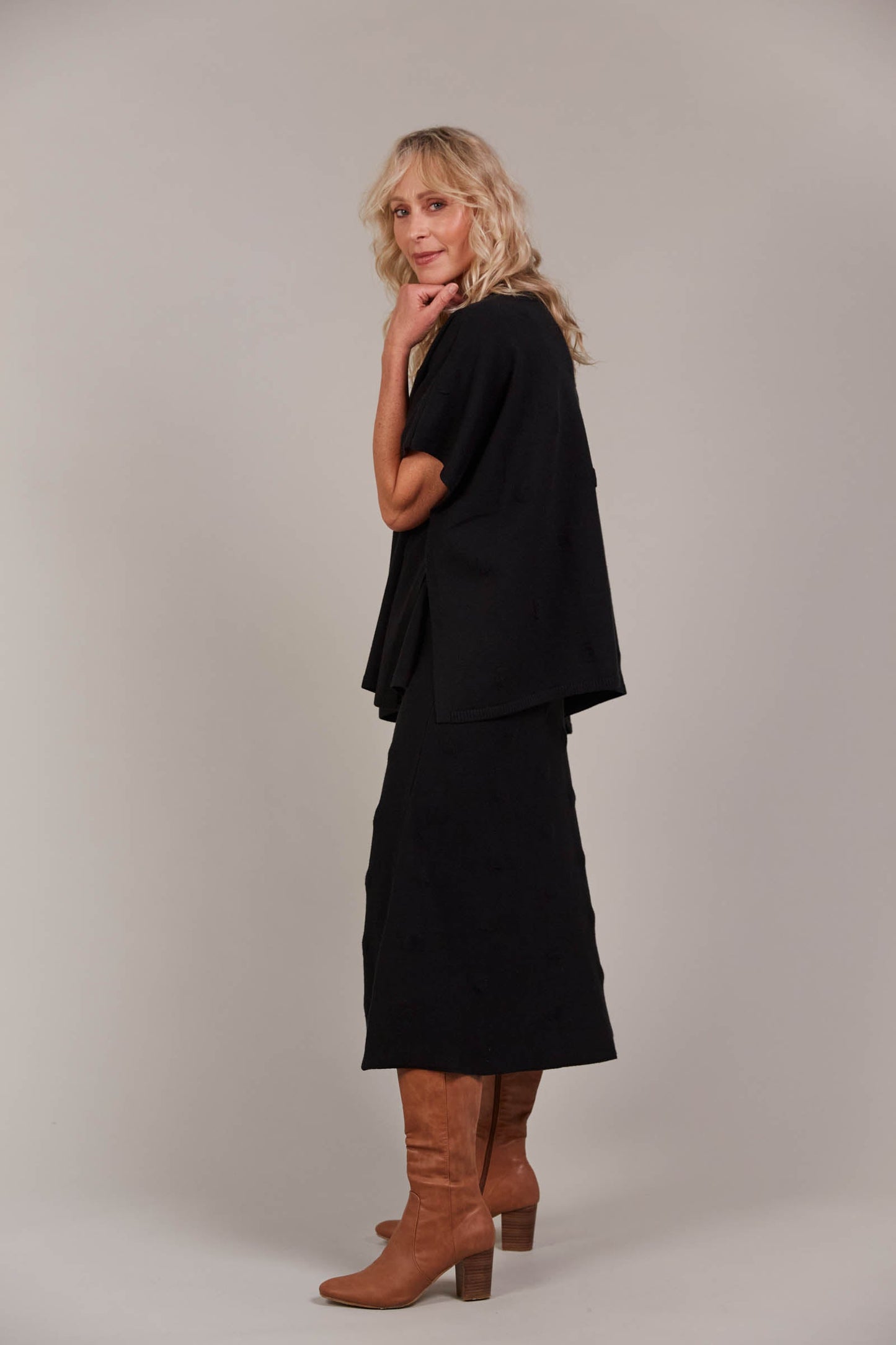 Masa Knit Poncho