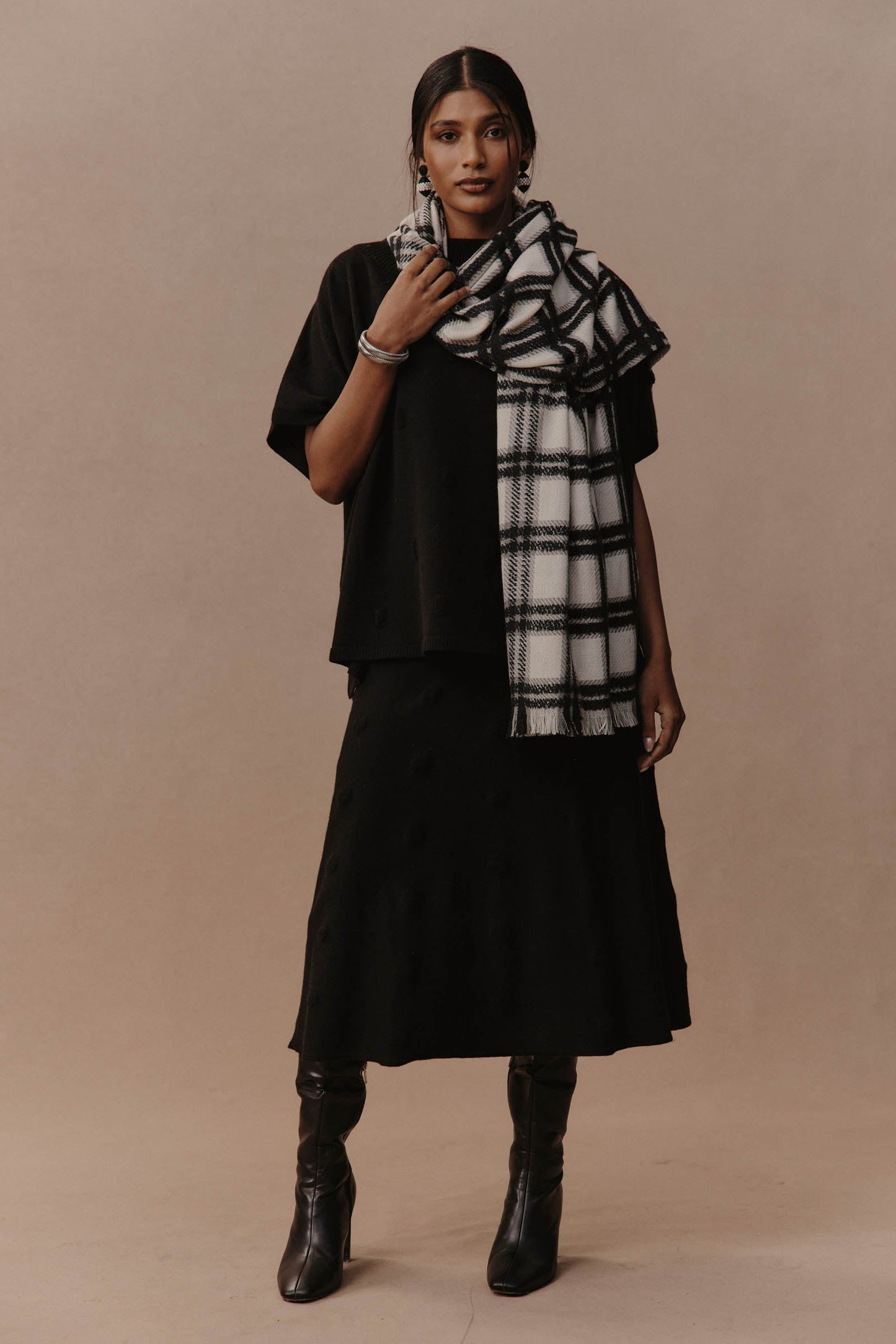 Masa Knit Poncho - eb&ive