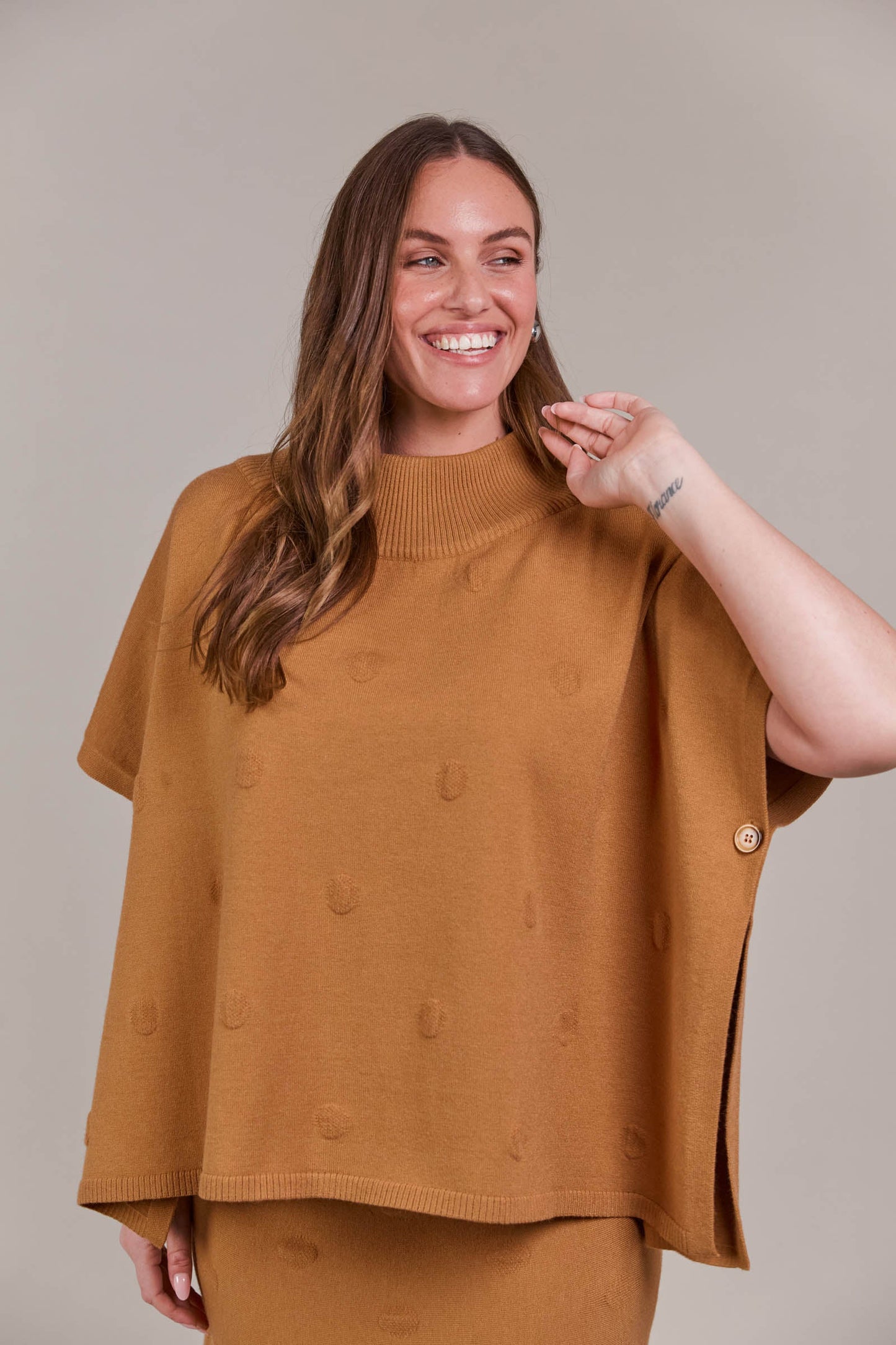 Masa Knit Poncho