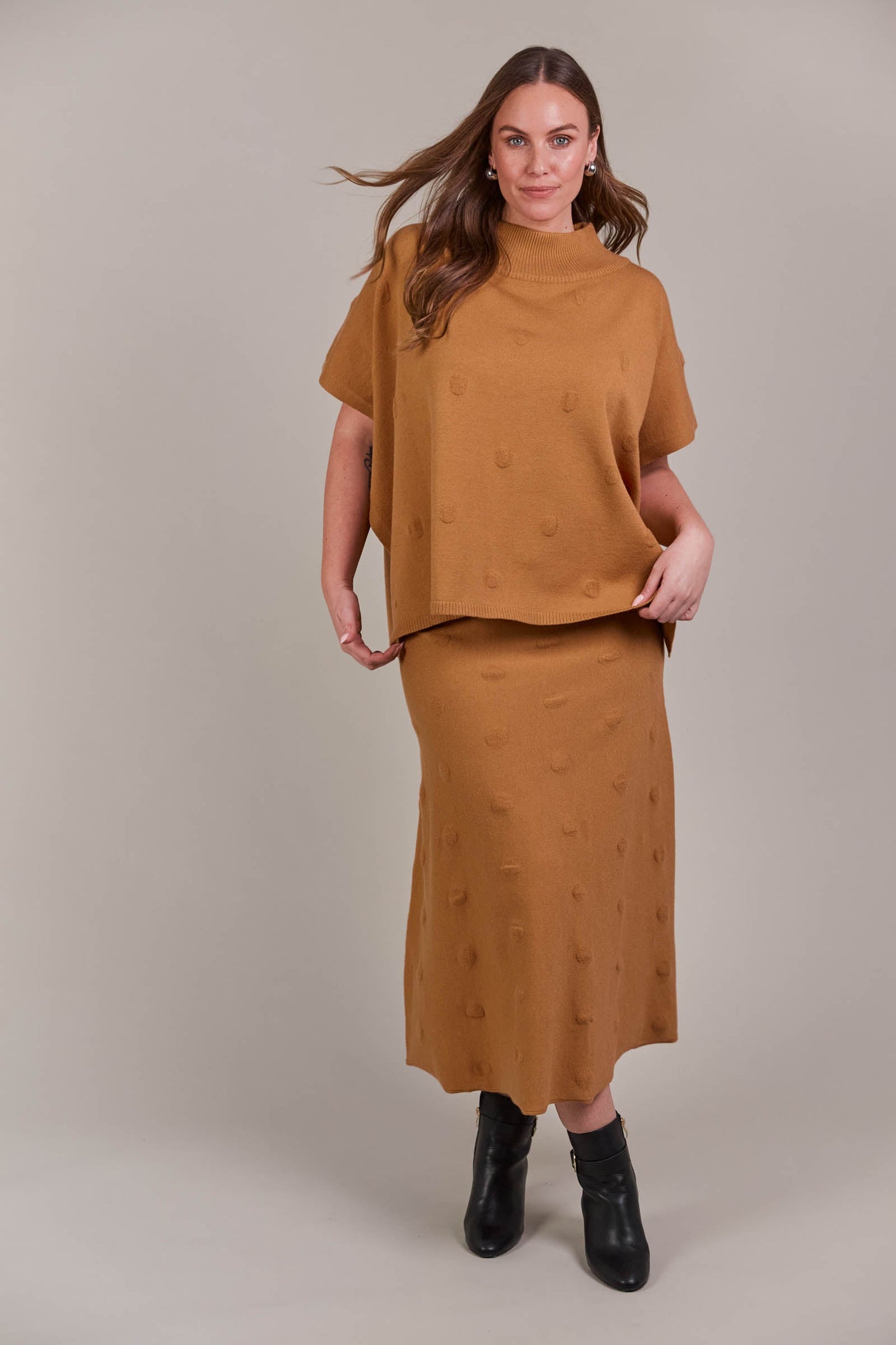Masa Knit Poncho - eb&ive