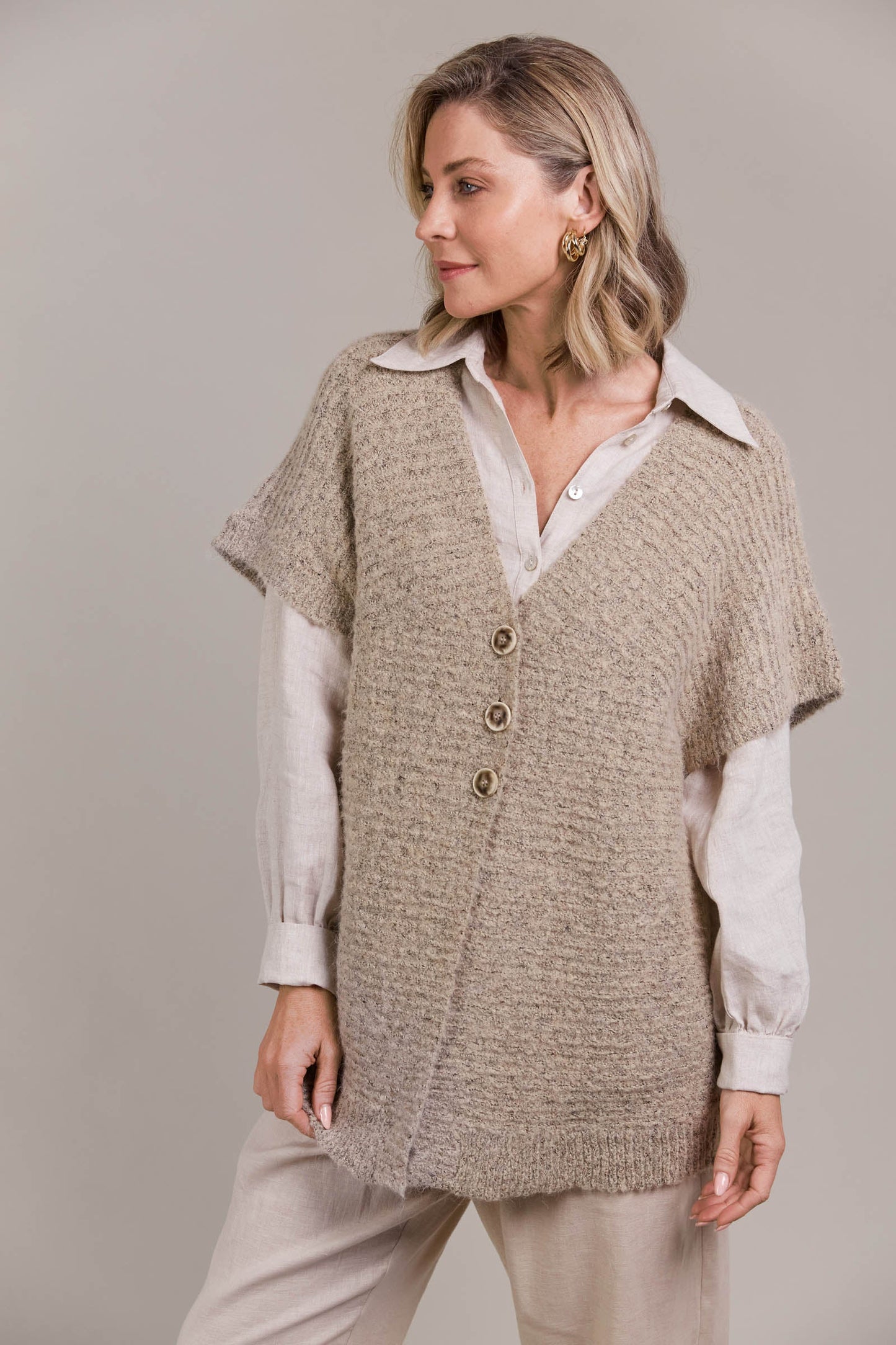 Folie Button Vest - eb&ive