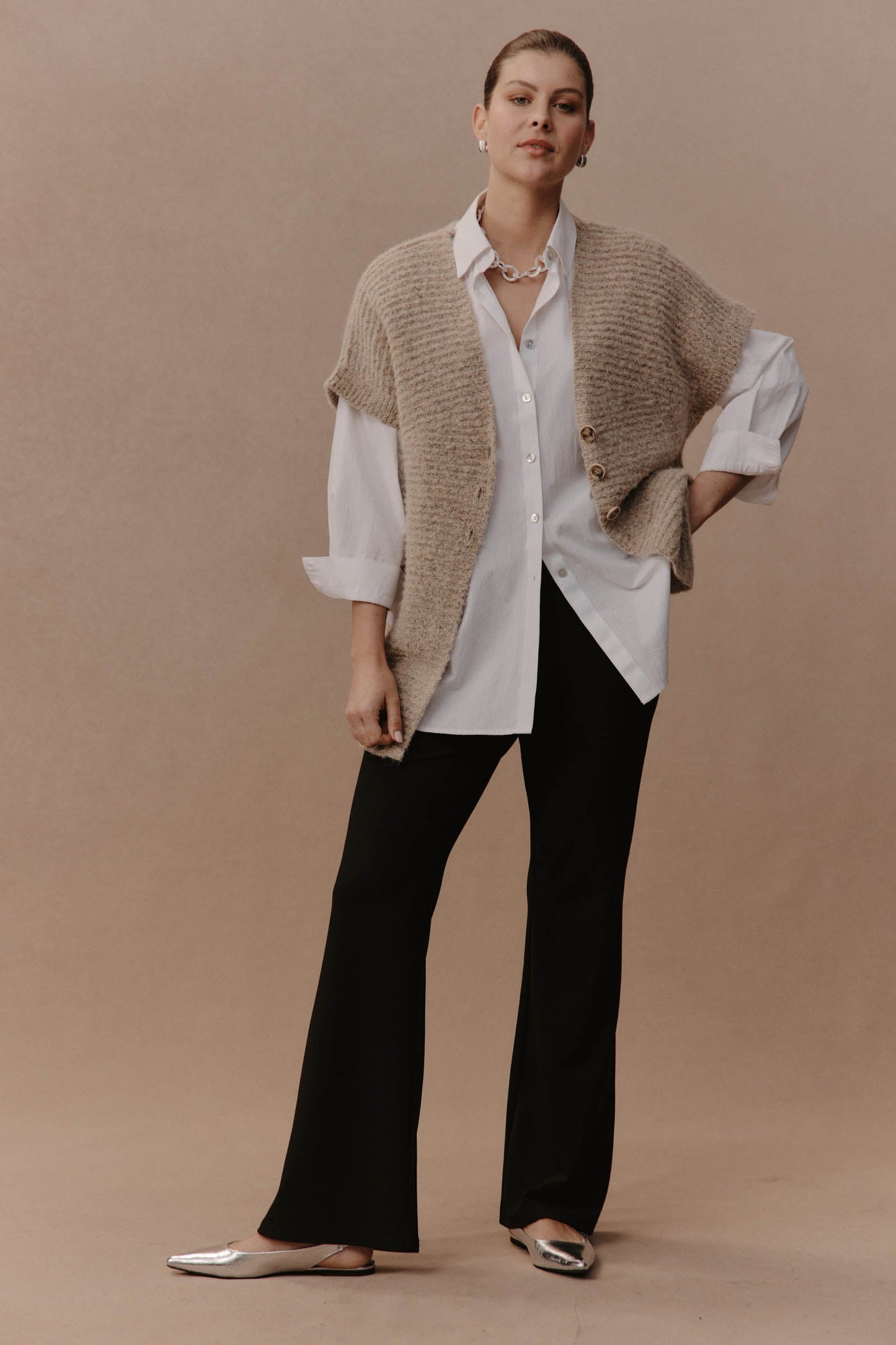 Folie Button Vest - eb&ive