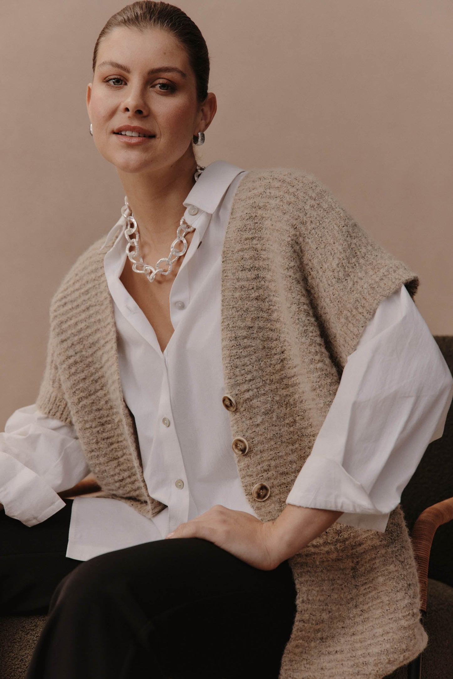 Folie Button Vest - eb&ive
