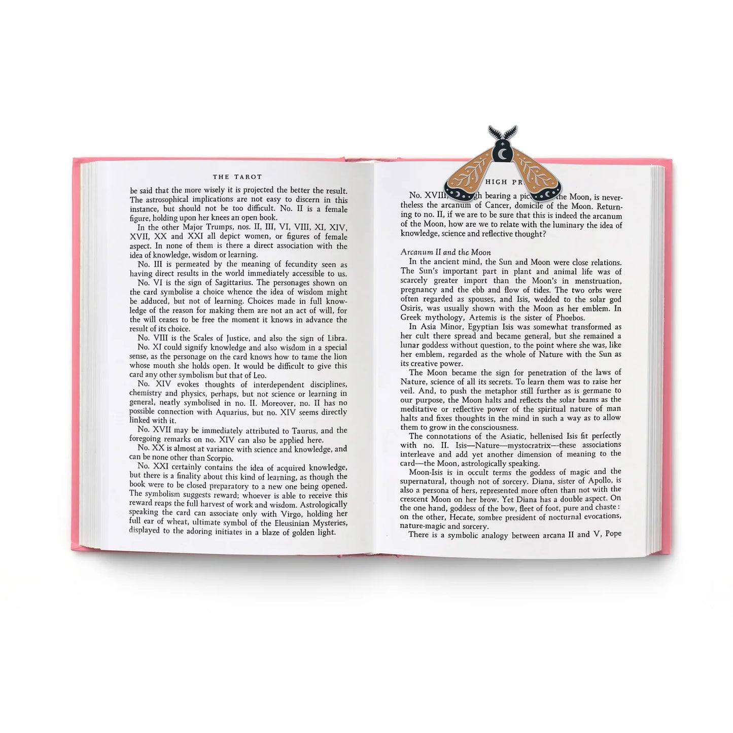 Moth Marks Bookmarks - 2pcs Set Multi-Coloured