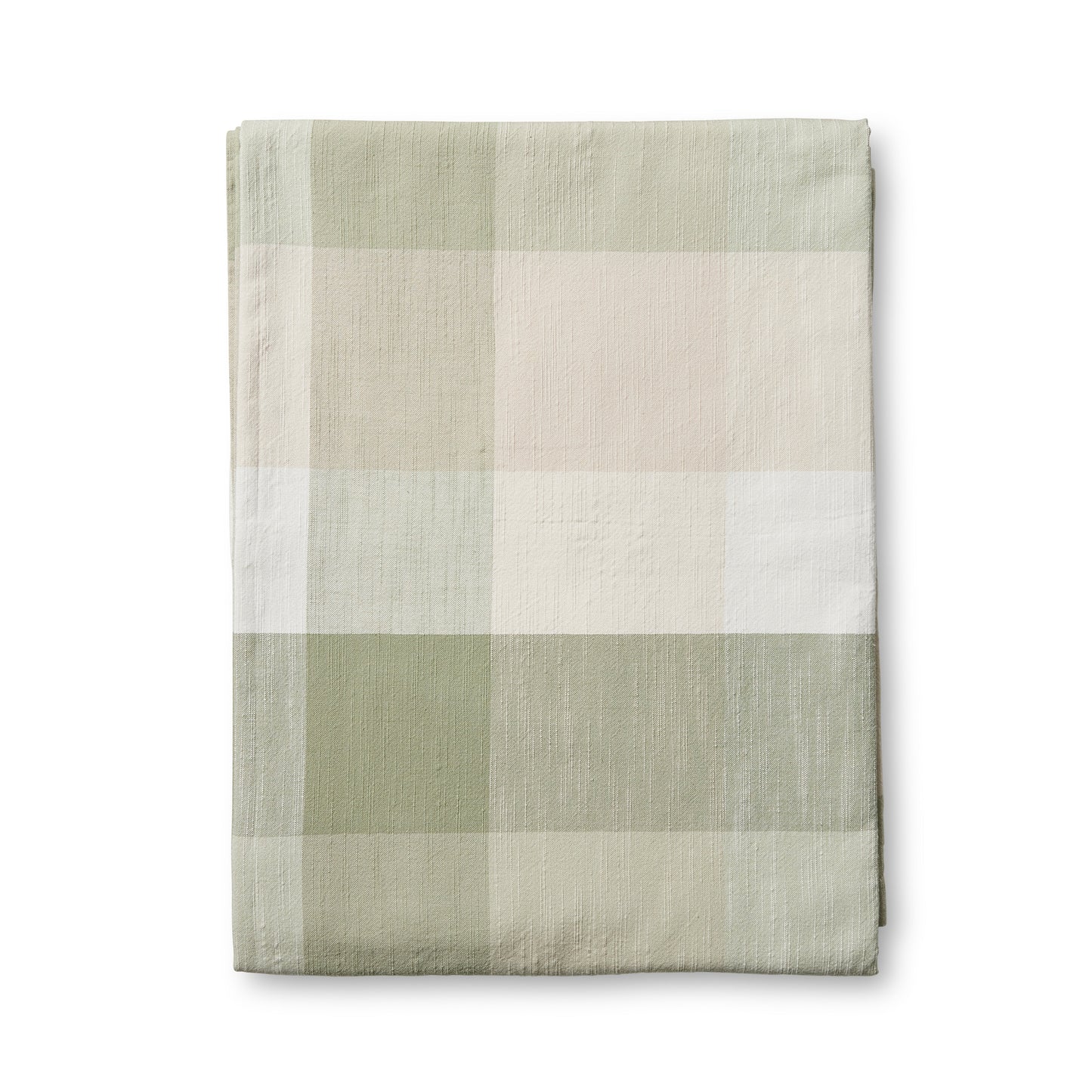 Heidi Check Green Tablecloth - Madras Link