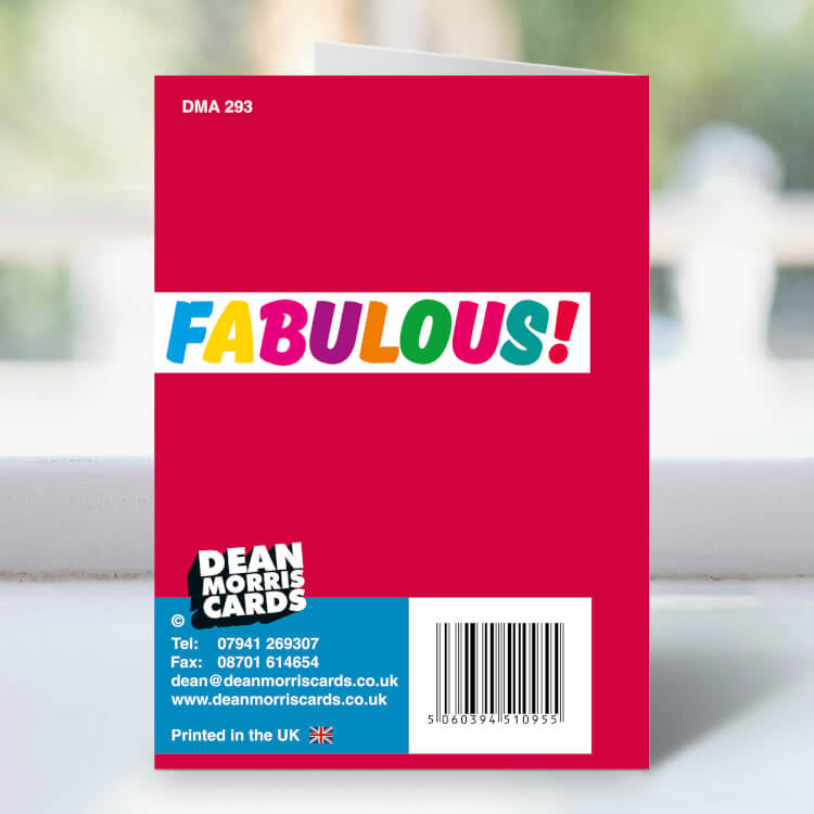 Happy Birthday You Sexy Beast Card - Dean Morris