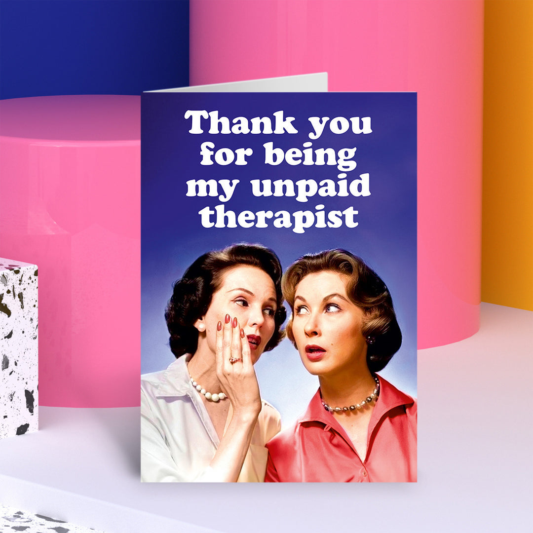 Unpaid Therapist Card - Dean Morris