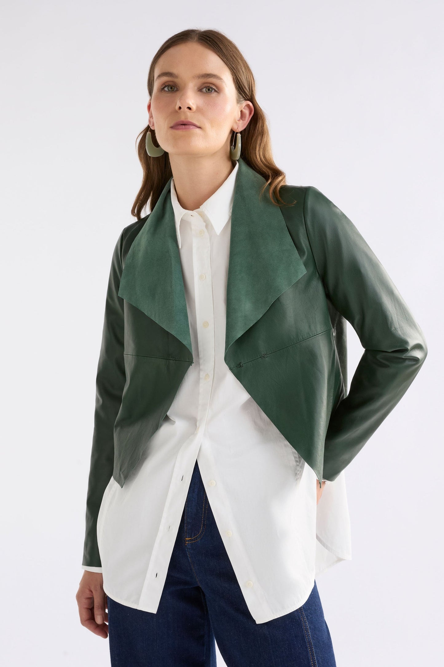 Fine Leather Jacket - Elk The Label