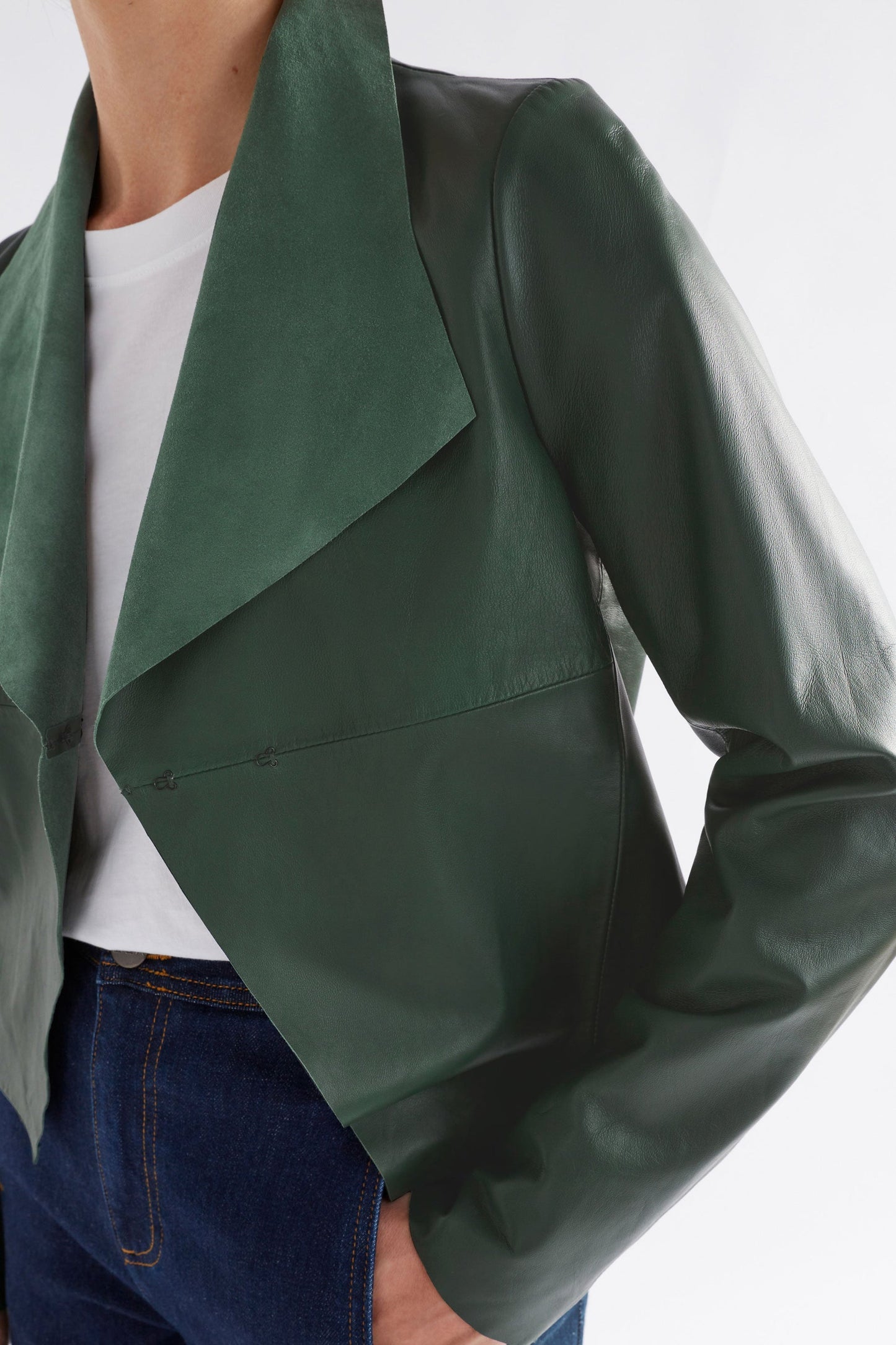 Fine Leather Jacket - Elk The Label
