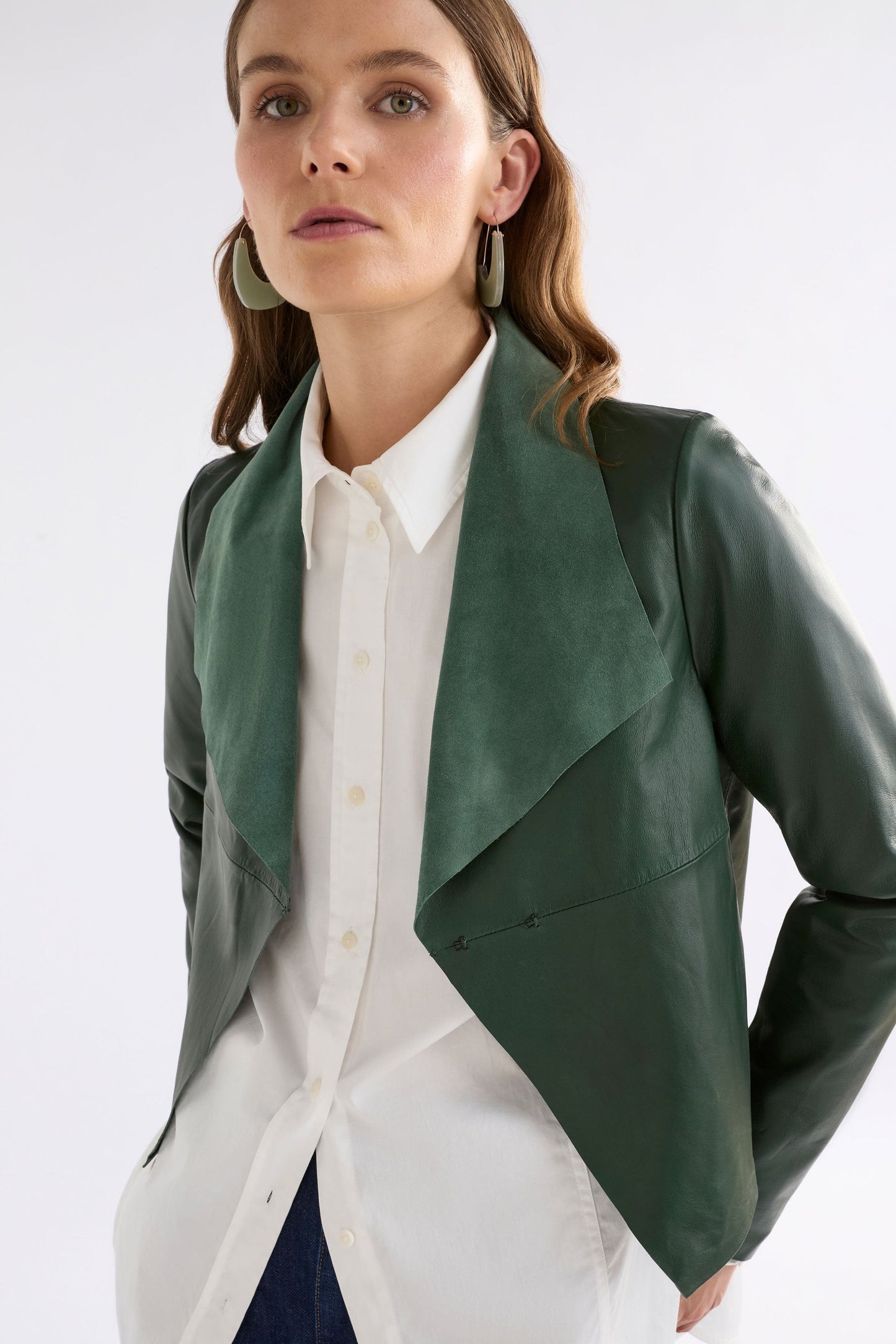 Fine Leather Jacket - Elk The Label