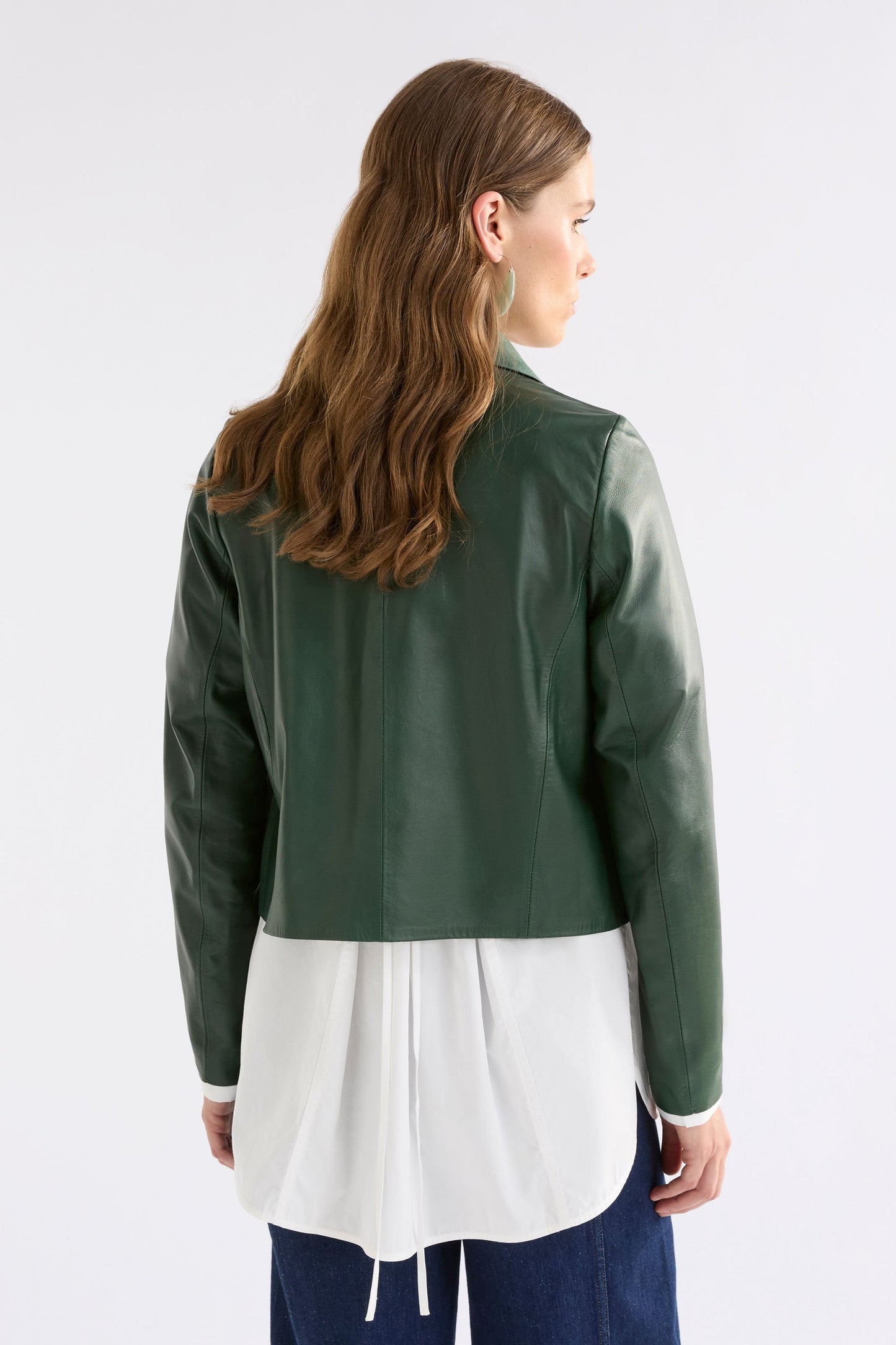 Fine Leather Jacket - Elk The Label