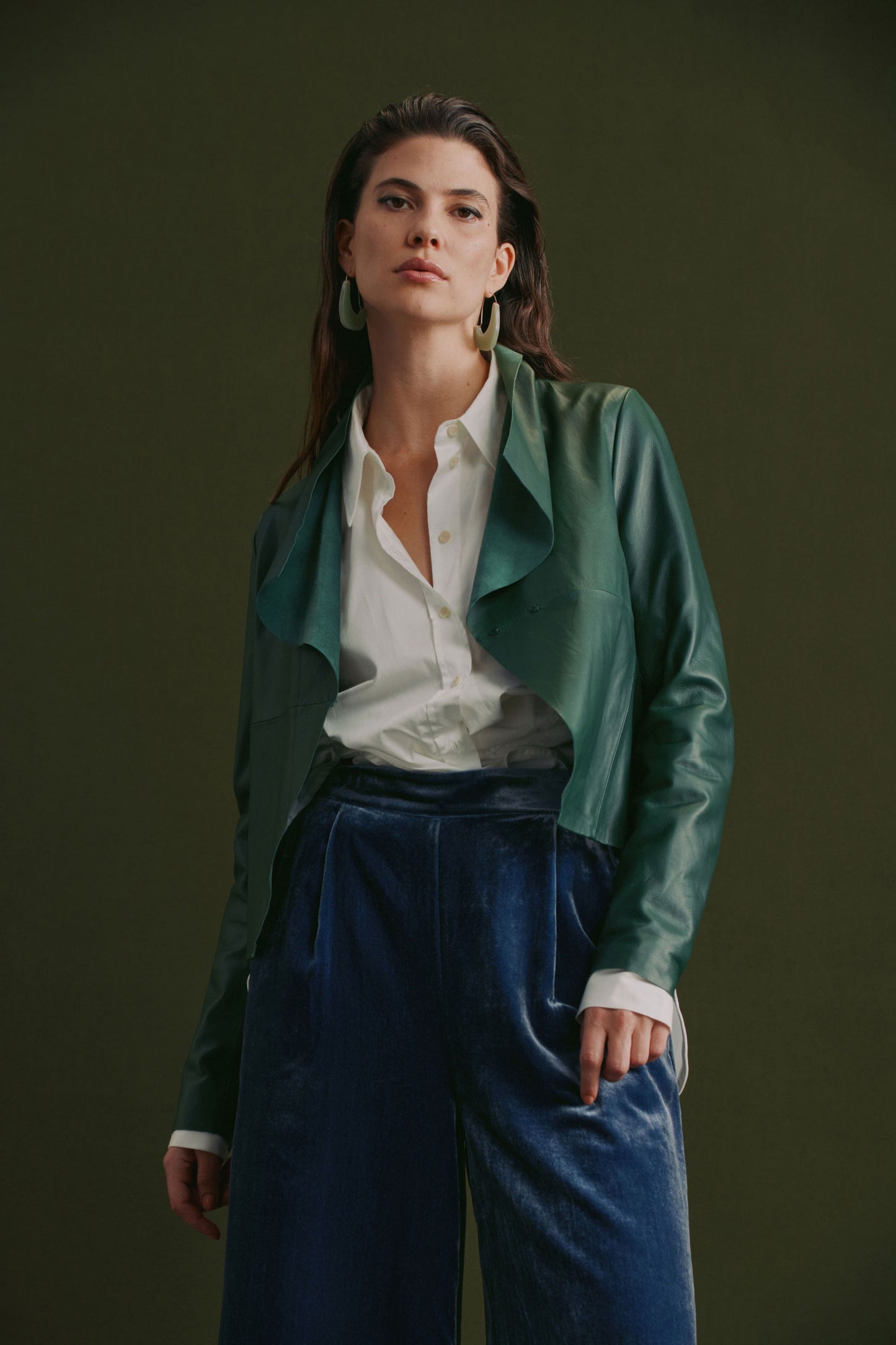 Fine Leather Jacket - Elk The Label