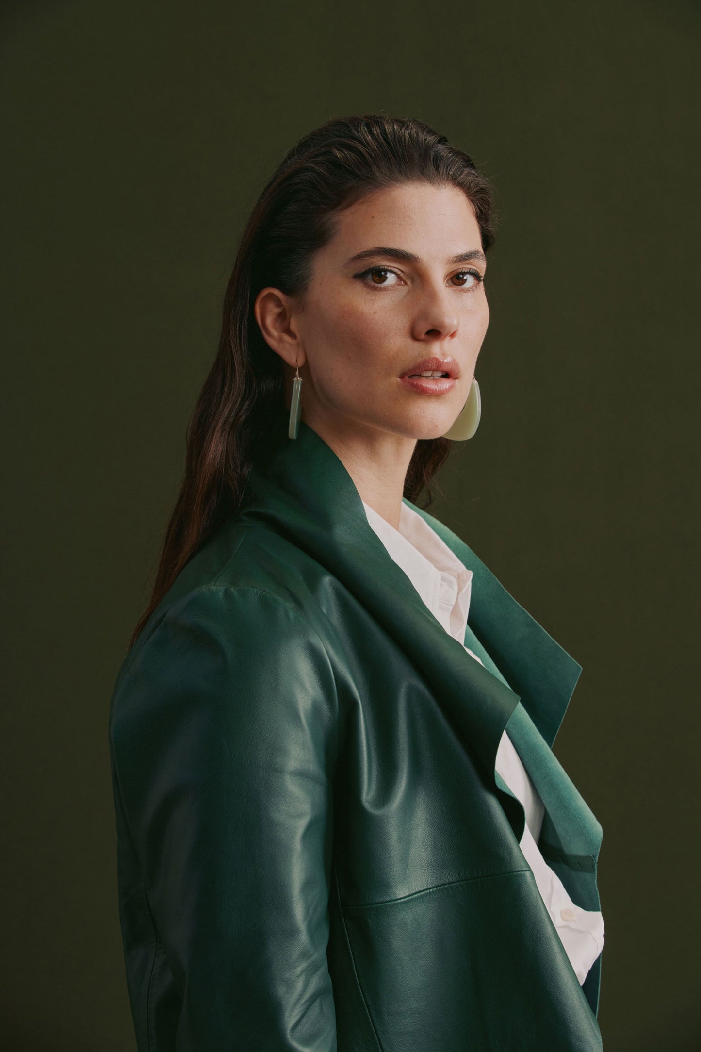 Fine Leather Jacket - Elk The Label
