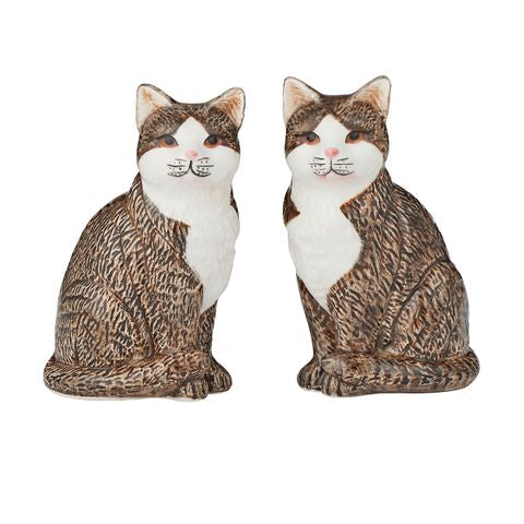 Tuxedo Ceramic S&P Shakers