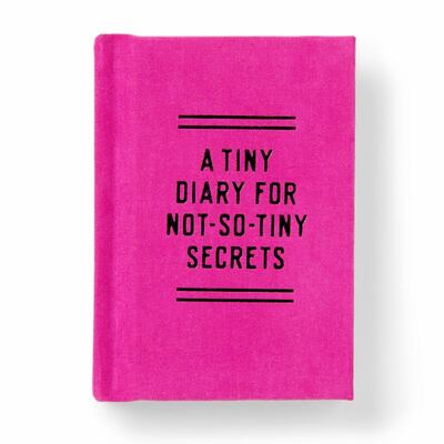 A Tiny Diary For Not So Tiny Secrets