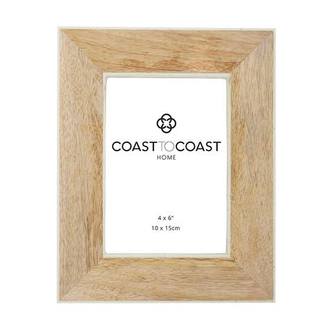 Elliot Wood & Resin Photo Frame
