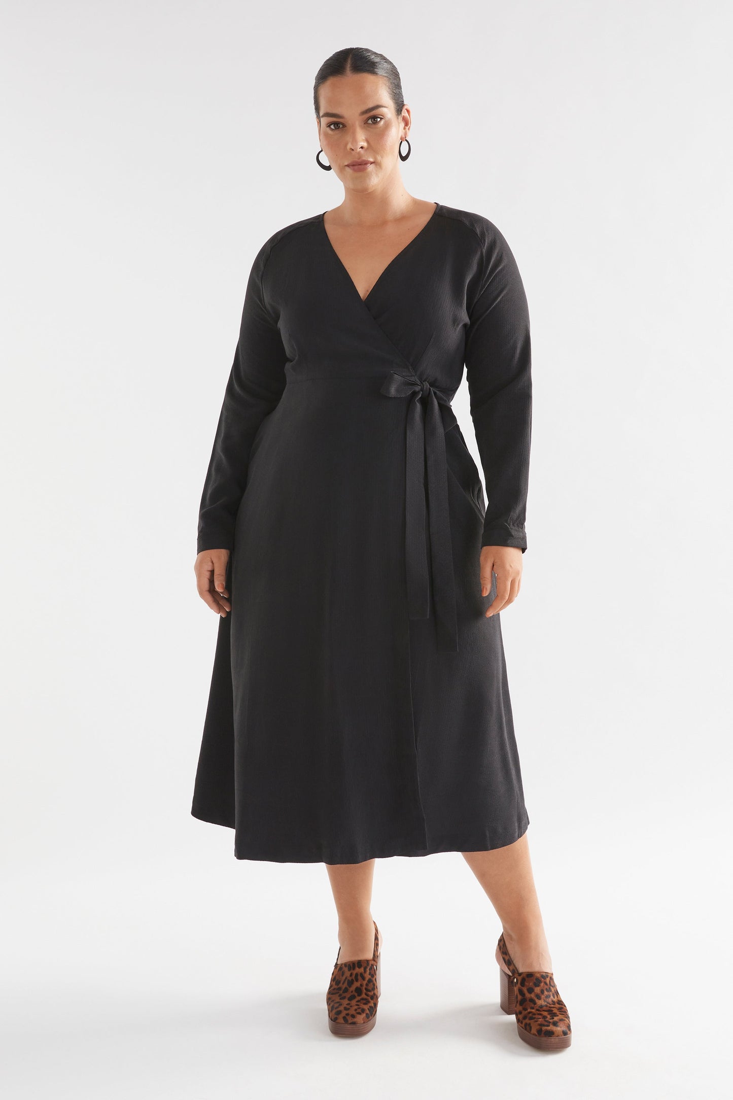 Edita Wrap Dress- ELK
