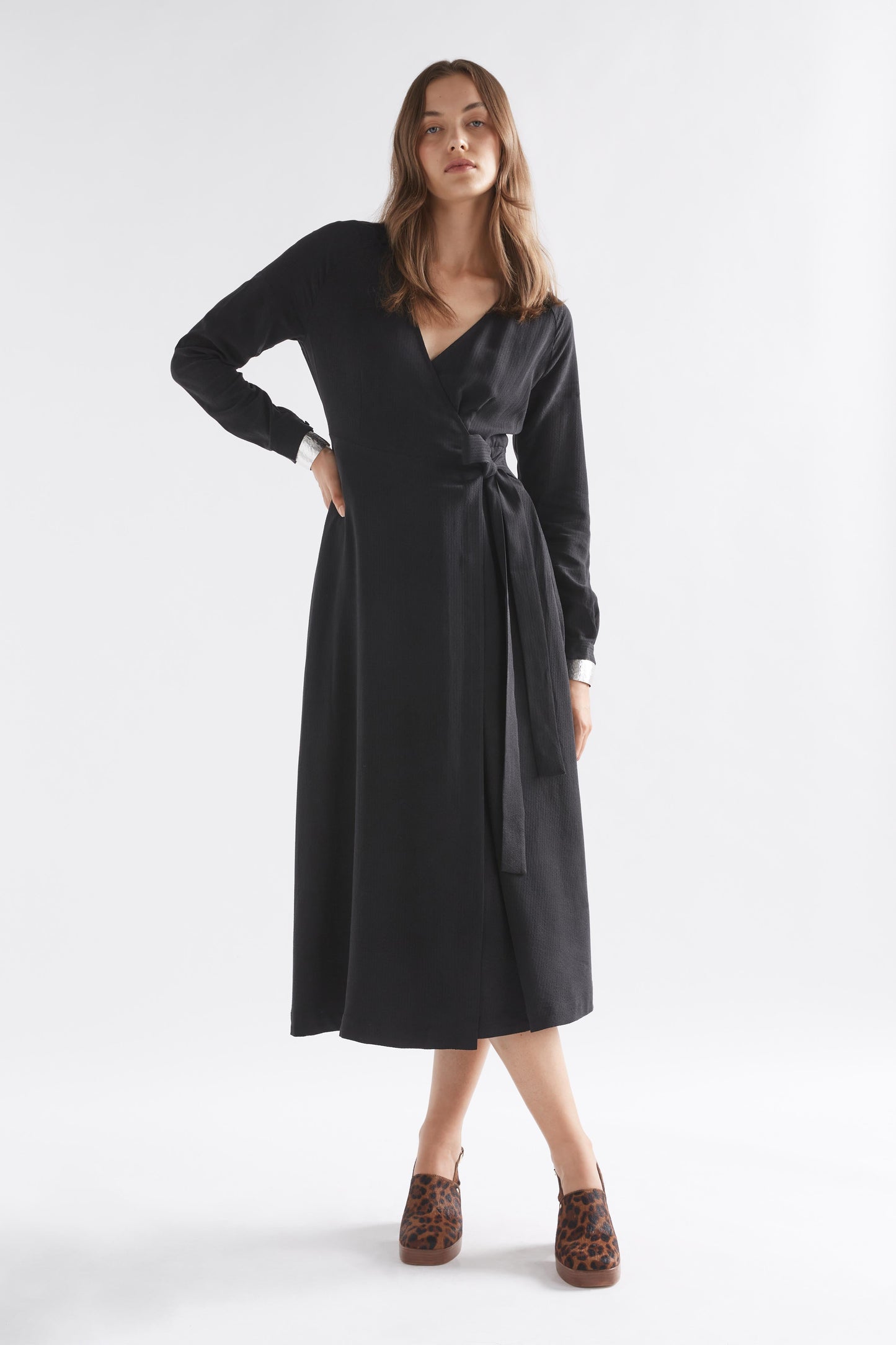 Edita Wrap Dress- ELK