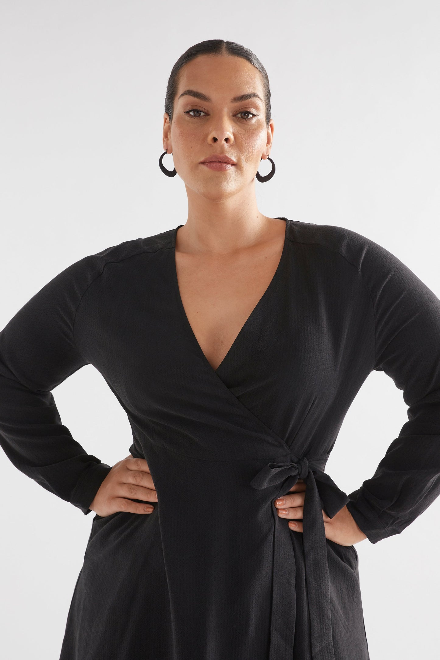 Edita Wrap Dress- ELK