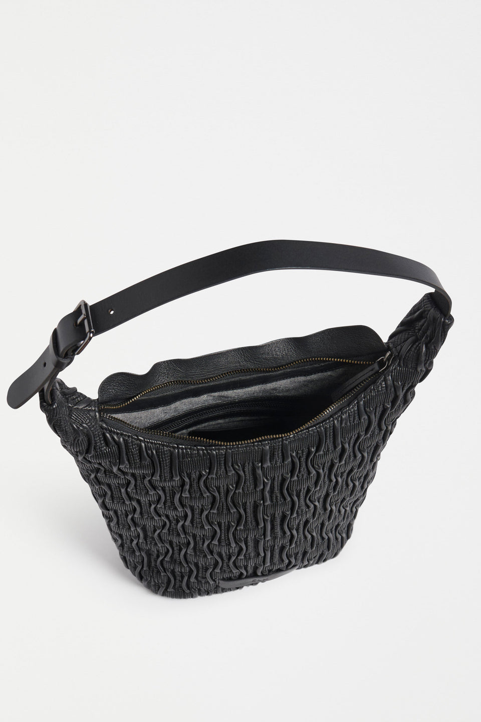 Lumme Smocked Shoulder Bag - Elk The Label