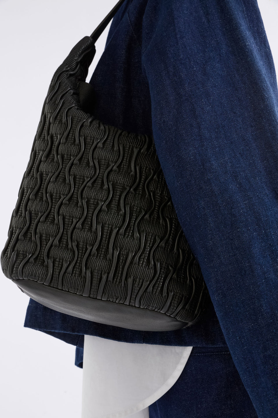 Lumme Smocked Shoulder Bag - Elk The Label