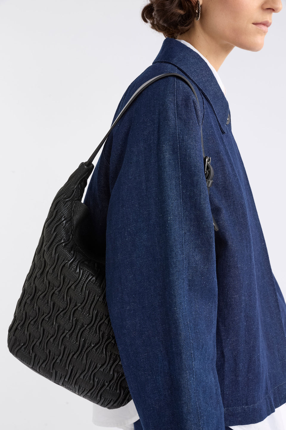 Lumme Smocked Shoulder Bag - Elk The Label