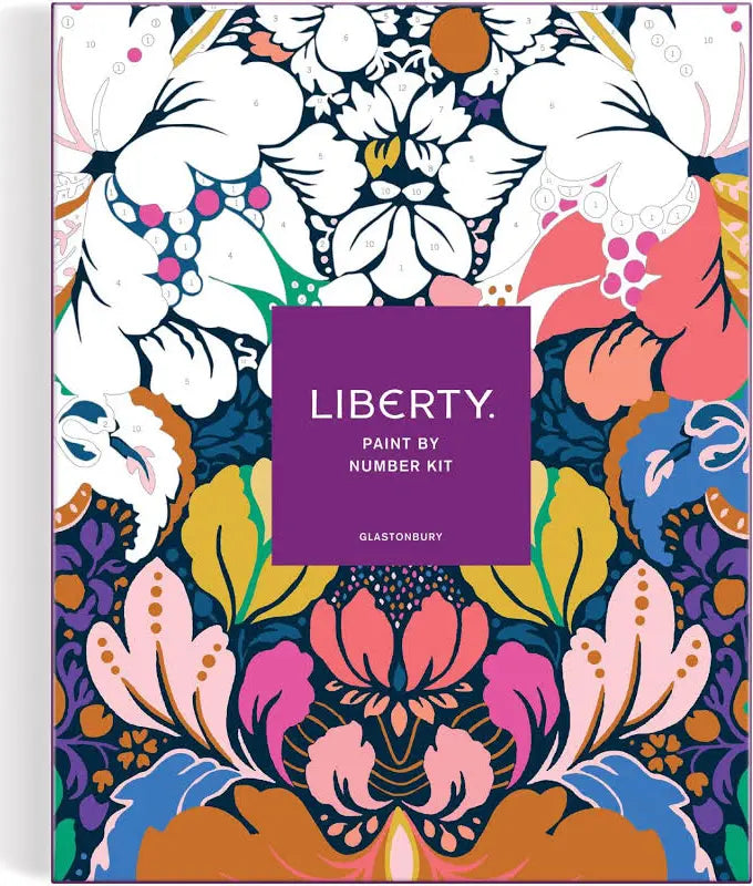 Liberty Glastonbury Paint By Numbers Kit