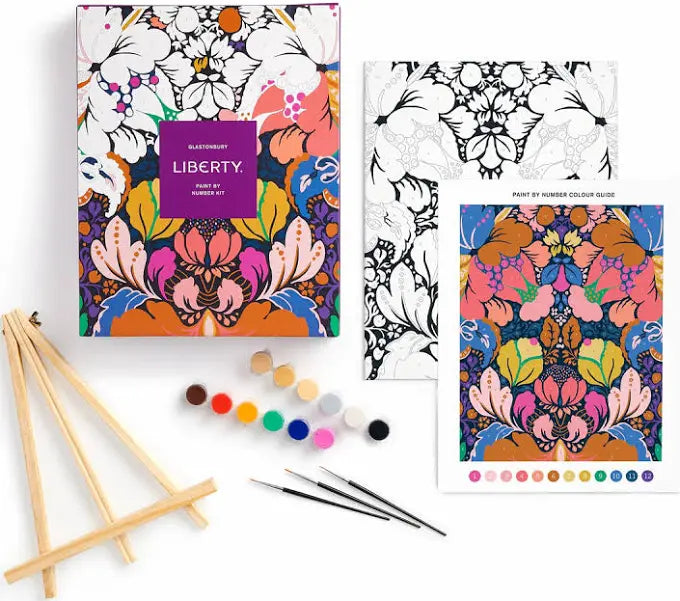 Liberty Glastonbury Paint By Numbers Kit