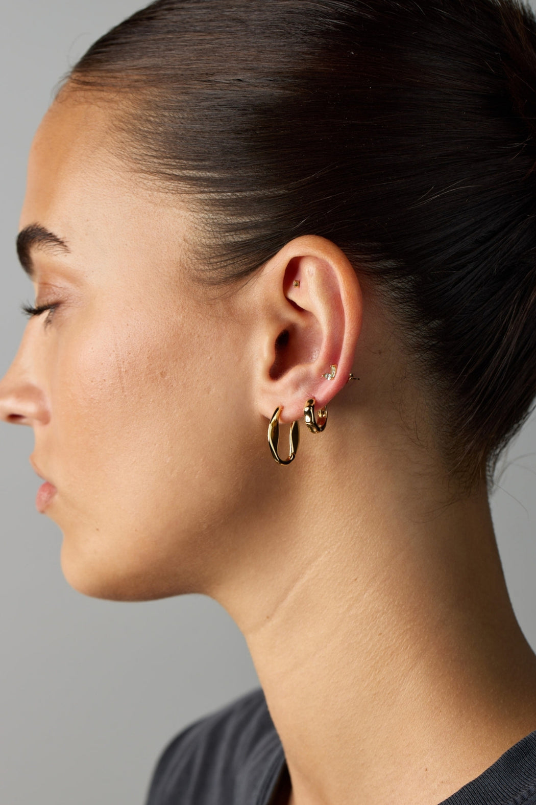 Rose Earring Gold