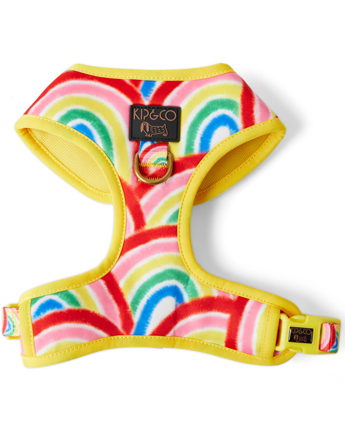 Rainbow Spray Dog Harness- Kip&Co