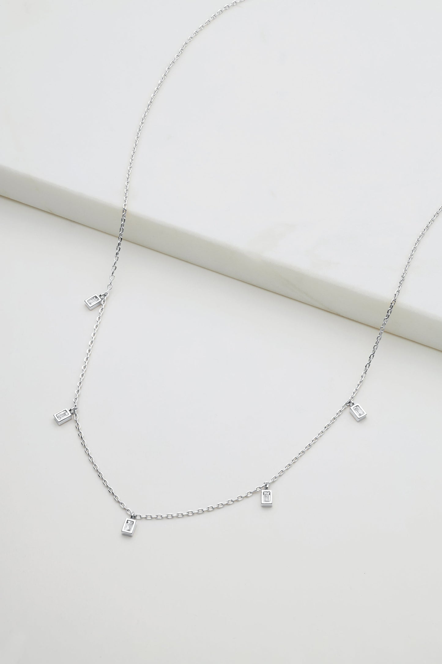 Baguette Mini Necklace