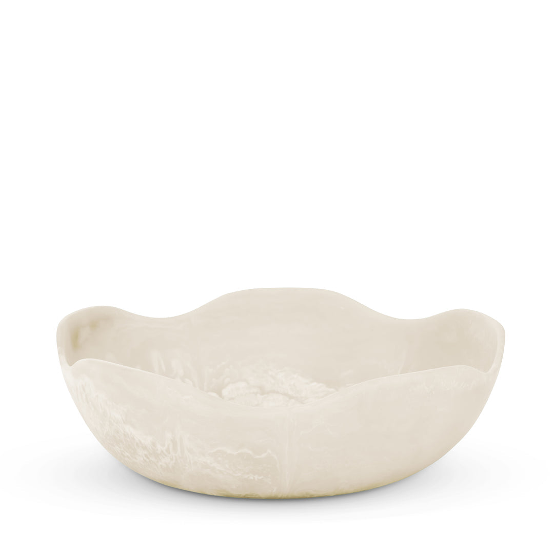 Aries Cream Salad Bowl - Madras Link