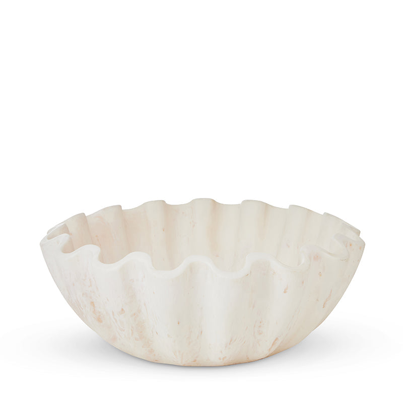 Aries Cream Ripple Bowl - Madras Link