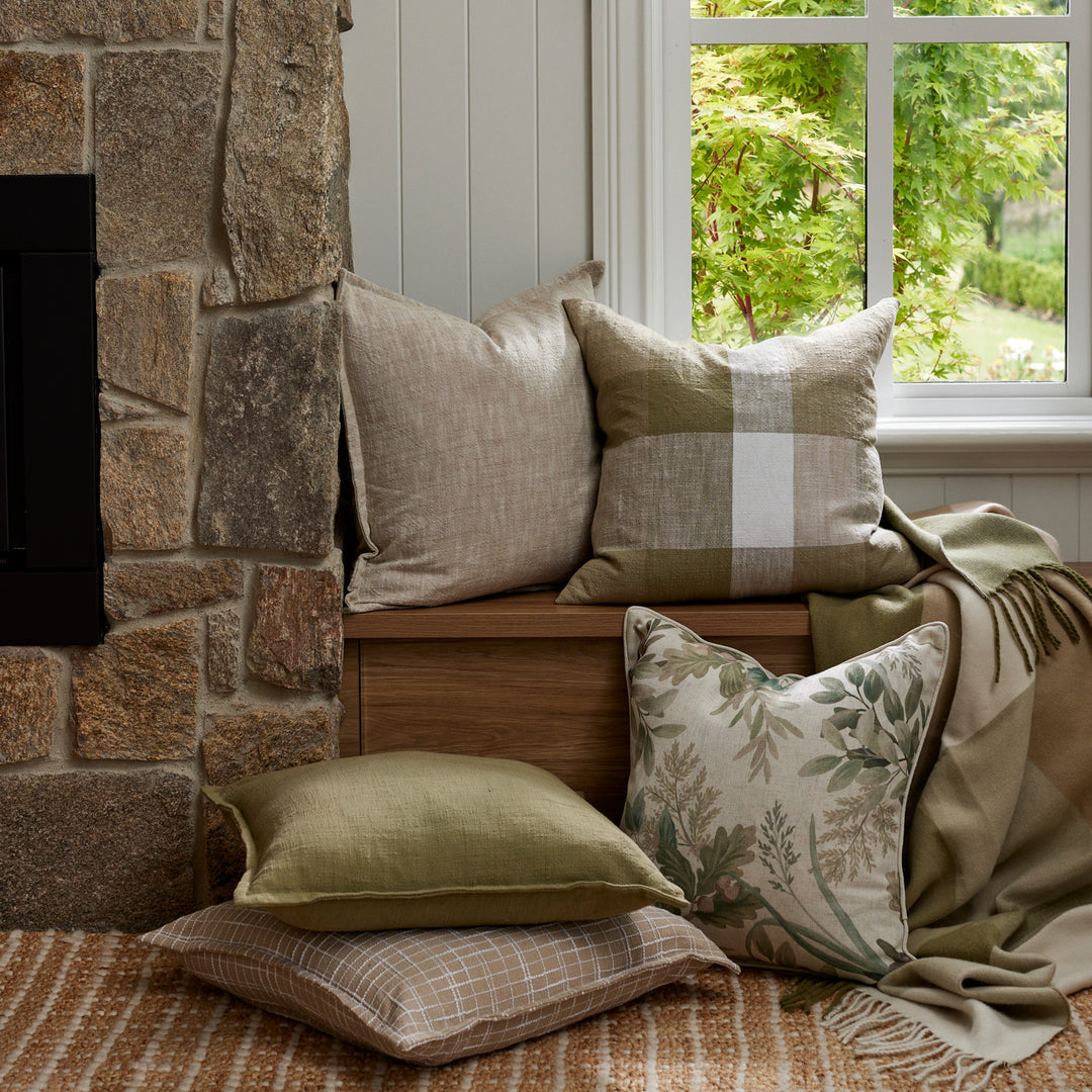 Lincoln Oatmeal Cushion