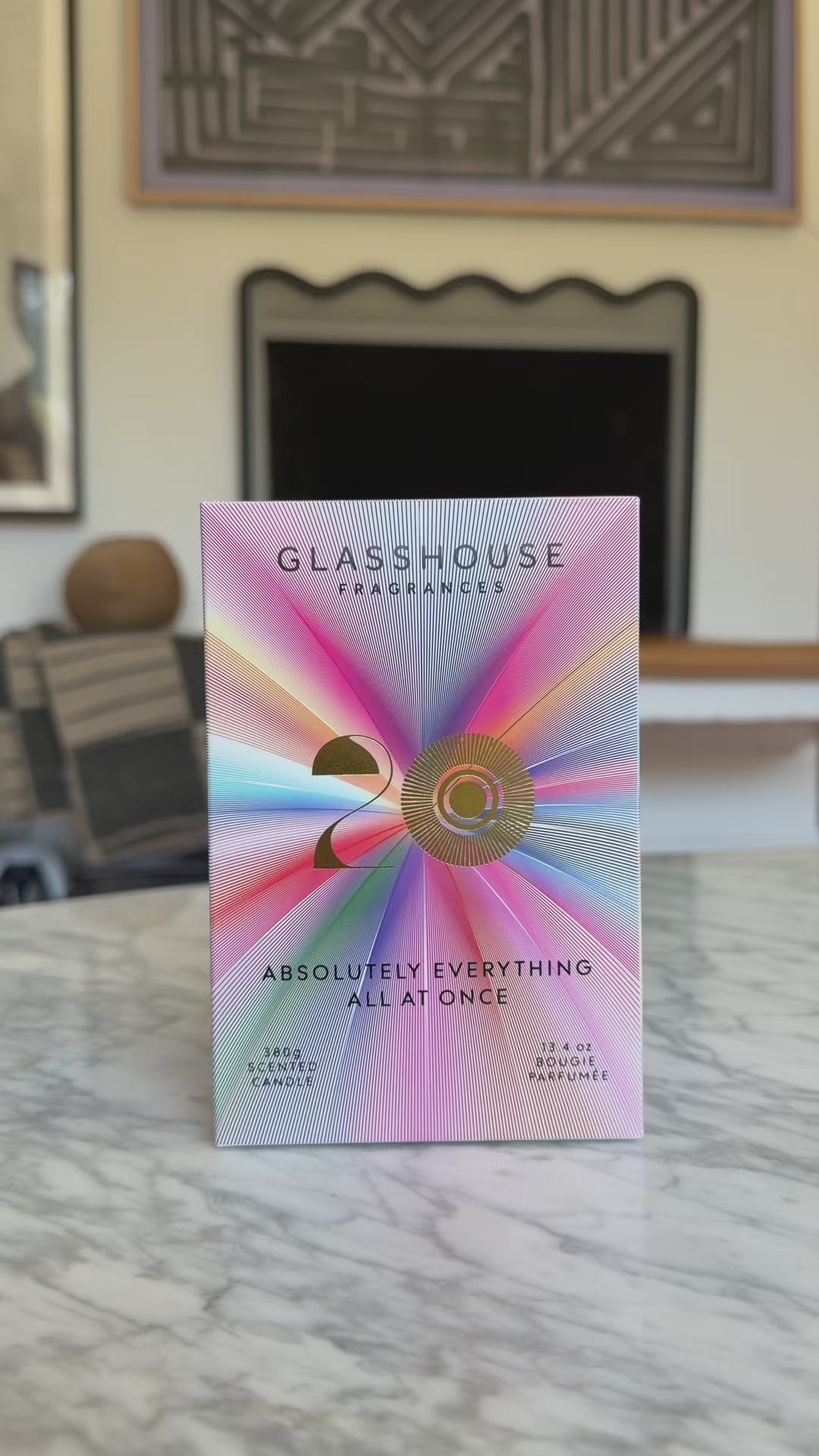 Absolutely Everything All At Once 20 Years 380g Limited Edition Candle