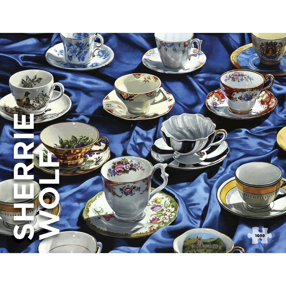 1000-Piece Jigsaw Puzzle-Wolf-Sea of Tea