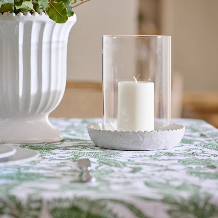 Neve White Ceramic Votive