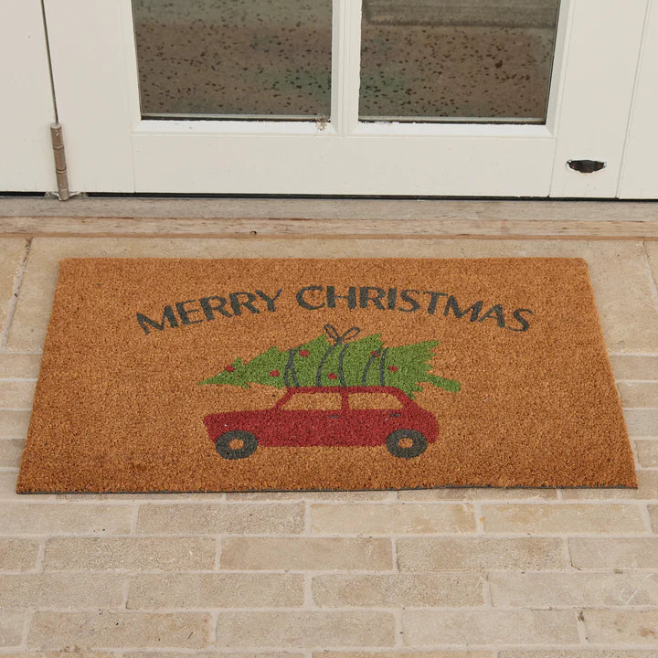 Christmas Car Doormat